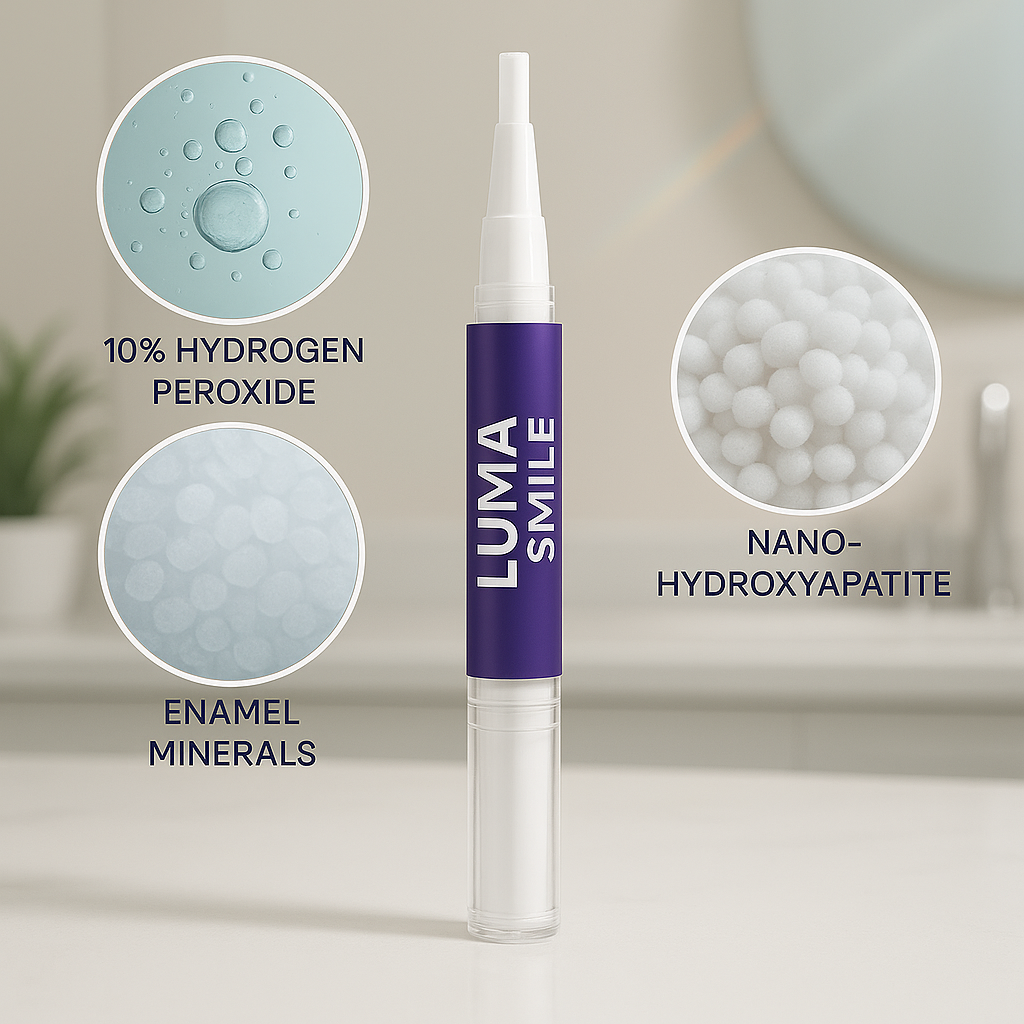 LumaSmile™ RadiancePen - Precision Enamel Restoration Formula